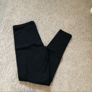 American Apparel high waisted black leggings